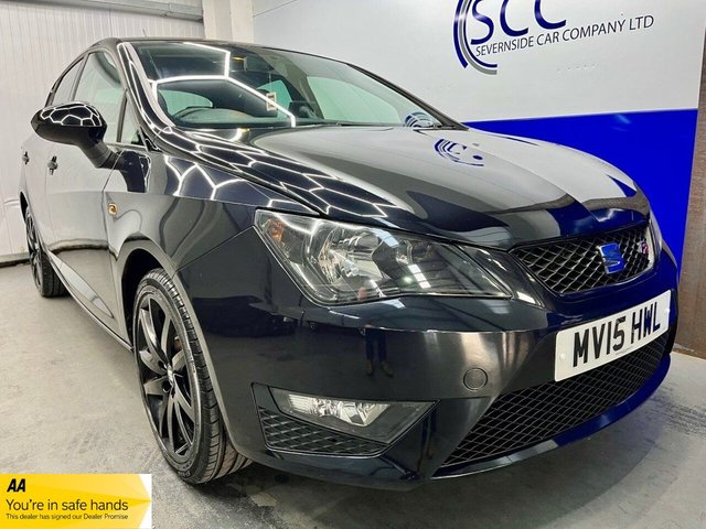 2015 15 Seat Ibiza 1.2 TSI FR Black Hatchback 5dr Petrol Manual Euro 5 (105 ps)