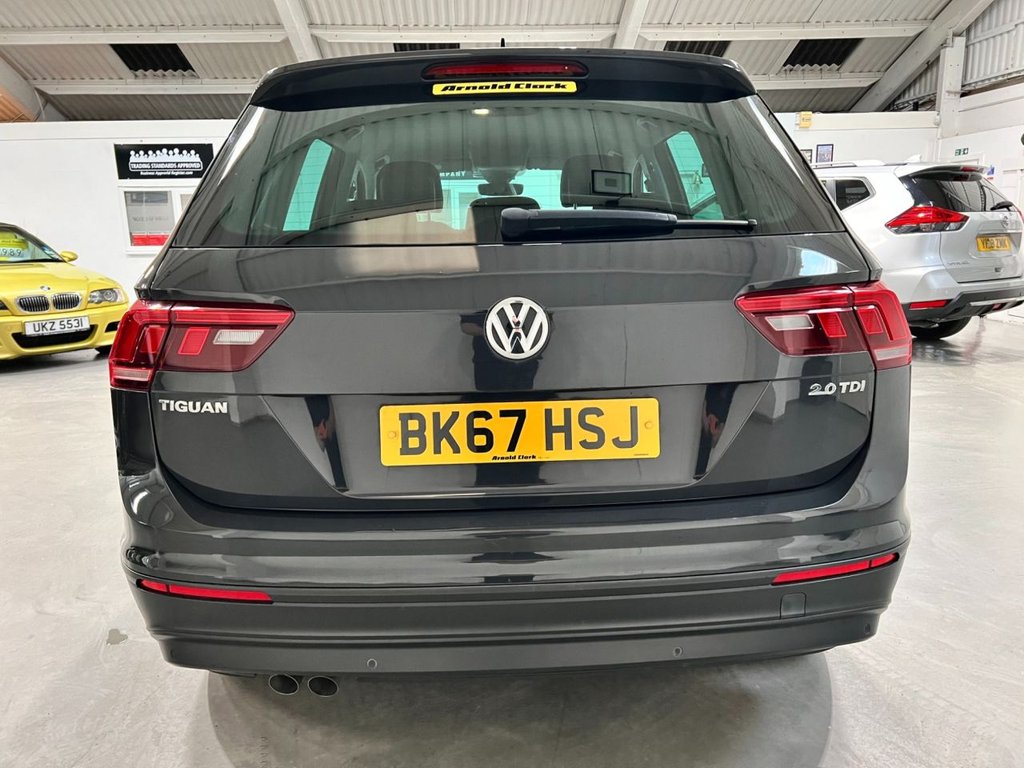 USED 2017 67 VOLKSWAGEN TIGUAN 2.0 TDI SE Navigation SUV 5dr Diesel Manual Euro 6 (s/s) (150 ps) 18"ALLOYS+F/R SENSORS+SAT NAV