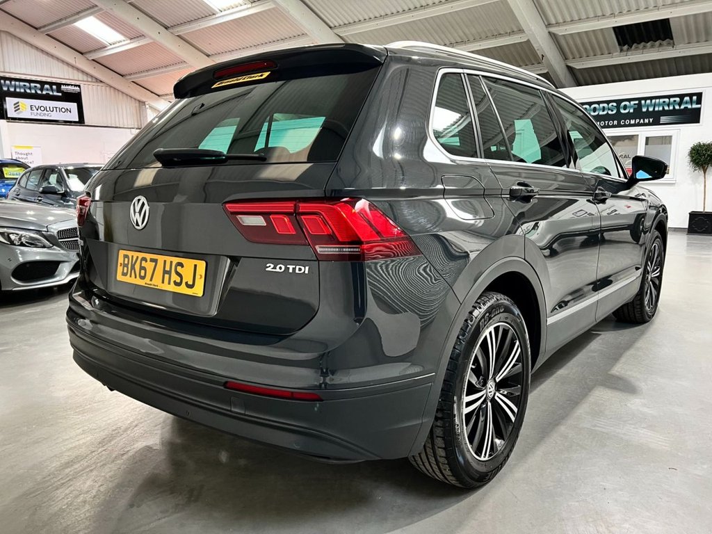 USED 2017 67 VOLKSWAGEN TIGUAN 2.0 TDI SE Navigation SUV 5dr Diesel Manual Euro 6 (s/s) (150 ps) 18"ALLOYS+F/R SENSORS+SAT NAV
