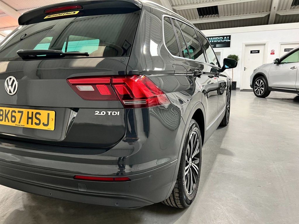 USED 2017 67 VOLKSWAGEN TIGUAN 2.0 TDI SE Navigation SUV 5dr Diesel Manual Euro 6 (s/s) (150 ps) 18"ALLOYS+F/R SENSORS+SAT NAV
