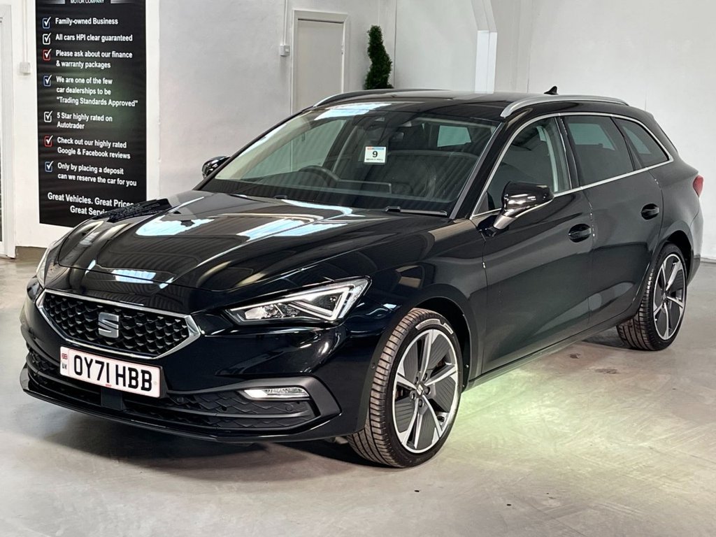 USED 2021 71 SEAT LEON 1.5 eTSI MHEV XCELLENCE Lux Estate 5dr Petrol Hybrid DSG Euro 6 (s/s) (150 ps) 18"ALLOY+HEATED SEATS+CAR PLAY