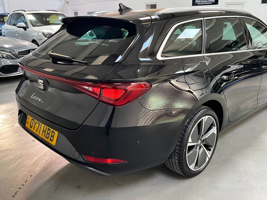 USED 2021 71 SEAT LEON 1.5 eTSI MHEV XCELLENCE Lux Estate 5dr Petrol Hybrid DSG Euro 6 (s/s) (150 ps) 18"ALLOY+HEATED SEATS+CAR PLAY