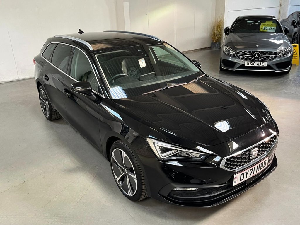 USED 2021 71 SEAT LEON 1.5 eTSI MHEV XCELLENCE Lux Estate 5dr Petrol Hybrid DSG Euro 6 (s/s) (150 ps) 18"ALLOY+HEATED SEATS+CAR PLAY