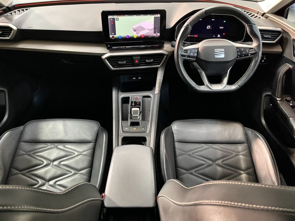 USED 2021 71 SEAT LEON 1.5 eTSI MHEV XCELLENCE Lux Estate 5dr Petrol Hybrid DSG Euro 6 (s/s) (150 ps) 18"ALLOY+HEATED SEATS+CAR PLAY