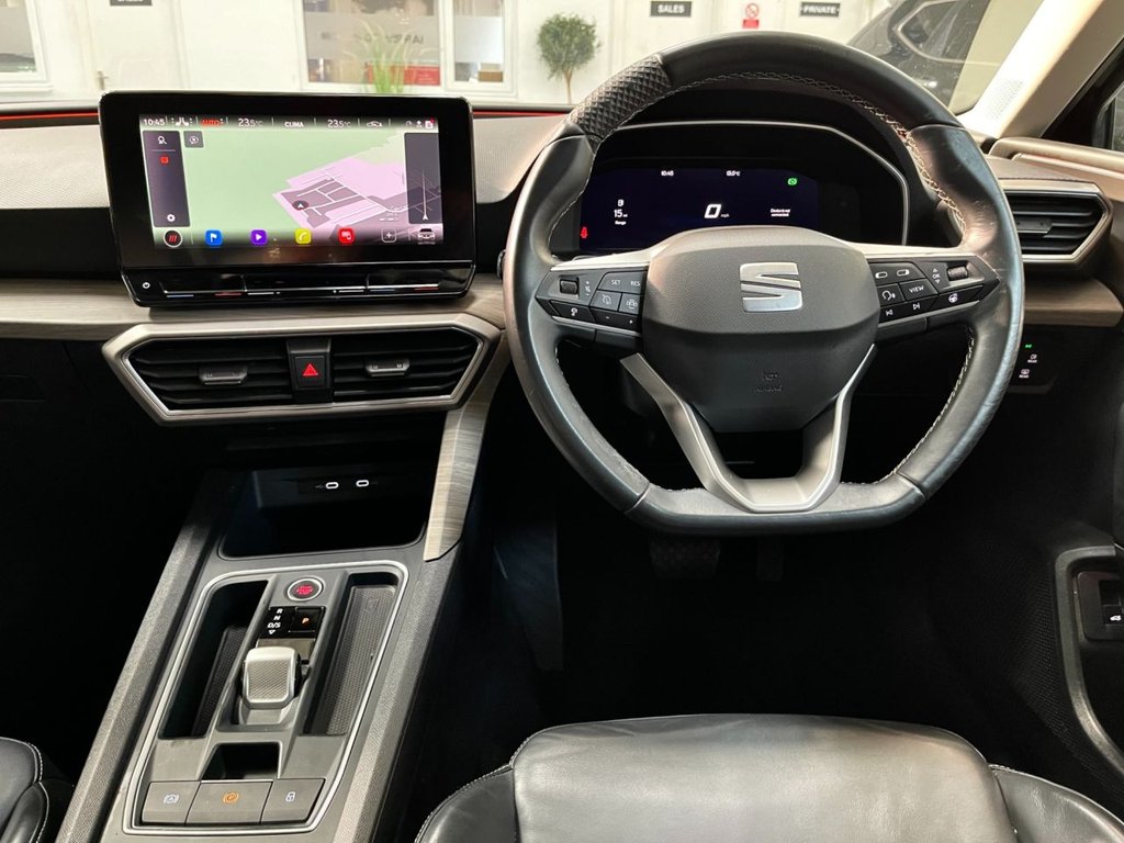 USED 2021 71 SEAT LEON 1.5 eTSI MHEV XCELLENCE Lux Estate 5dr Petrol Hybrid DSG Euro 6 (s/s) (150 ps) 18"ALLOY+HEATED SEATS+CAR PLAY