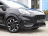 USED 2020 70 FORD PUMA 1.0T EcoBoost MHEV ST-Line X SUV 5dr Petrol Manual Euro 6 (s/s) (125 ps) Stunning Ford Puma ST-Line X 1 owner with 2 keys & serviced at 14980miles & on arrival at 32466 miles, This Ford Puma certainly looks the part. It&rsquo;s got the raised up driving position, the eye-catching design, and a sort of miniature SUV shape. Features include Sat Nav, DAB Radio, B/Tooth, Apple Play, Virtual Dash and great Low Mileage