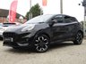 USED 2020 70 FORD PUMA 1.0T EcoBoost MHEV ST-Line X SUV 5dr Petrol Manual Euro 6 (s/s) (125 ps) Stunning Ford Puma ST-Line X 1 owner with 2 keys & serviced at 14980miles & on arrival at 32466 miles, This Ford Puma certainly looks the part. It&rsquo;s got the raised up driving position, the eye-catching design, and a sort of miniature SUV shape. Features include Sat Nav, DAB Radio, B/Tooth, Apple Play, Virtual Dash and great Low Mileage
