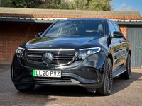 USED 2020 20 MERCEDES-BENZ EQC EQC 400 80kWh AMG Line (Premium Plus) SUV 5dr Electric Auto 4MATIC (408 ps) BLACK PACK