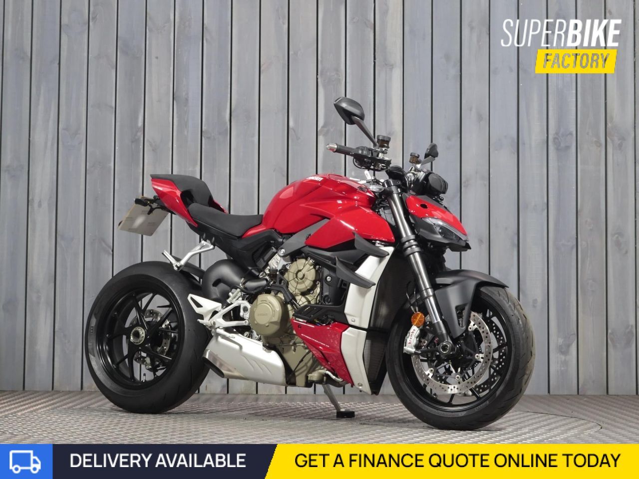 2021 DUCATI STREETFIGHTER V4 RED with 591 miles Used Motorbikes