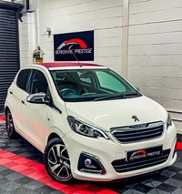 USED 2017 67 PEUGEOT 108 1.2 PureTech Allure Top! 5dr Petrol Manual Euro 6 (82 ps) 