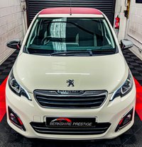 USED 2017 67 PEUGEOT 108 1.2 PureTech Allure Top! 5dr Petrol Manual Euro 6 (82 ps) 