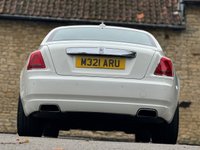 USED 2012 M ROLLS-ROYCE GHOST 6.6 V12 Saloon 4dr Petrol Auto Euro 5 (563 bhp) PANROOF+HUD+REAR THEATRE+FACTORY WHITE
