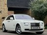 USED 2012 M ROLLS-ROYCE GHOST 6.6 V12 Saloon 4dr Petrol Auto Euro 5 (563 bhp) PANROOF+HUD+REAR THEATRE+FACTORY WHITE