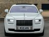 USED 2012 M ROLLS-ROYCE GHOST 6.6 V12 Saloon 4dr Petrol Auto Euro 5 (563 bhp) PANROOF+HUD+REAR THEATRE+FACTORY WHITE