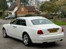 USED 2012 M ROLLS-ROYCE GHOST 6.6 V12 Saloon 4dr Petrol Auto Euro 5 (563 bhp) PANROOF+HUD+REAR THEATRE+FACTORY WHITE