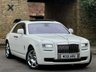 USED 2012 M ROLLS-ROYCE GHOST 6.6 V12 Saloon 4dr Petrol Auto Euro 5 (563 bhp) PANROOF+HUD+REAR THEATRE+FACTORY WHITE
