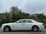 USED 2012 M ROLLS-ROYCE GHOST 6.6 V12 Saloon 4dr Petrol Auto Euro 5 (563 bhp) PANROOF+HUD+REAR THEATRE+FACTORY WHITE