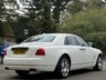 USED 2012 M ROLLS-ROYCE GHOST 6.6 V12 Saloon 4dr Petrol Auto Euro 5 (563 bhp) PANROOF+HUD+REAR THEATRE+FACTORY WHITE