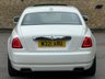 USED 2012 M ROLLS-ROYCE GHOST 6.6 V12 Saloon 4dr Petrol Auto Euro 5 (563 bhp) PANROOF+HUD+REAR THEATRE+FACTORY WHITE
