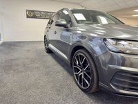 USED 2016 65 AUDI Q7 3.0 TDI V6 S line SUV 5dr Diesel Tiptronic quattro Euro 6 (s/s) (272 ps) 22&rdquo;ALLOYS HUD DECHROME SQ7GRIL