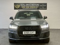 USED 2016 65 AUDI Q7 3.0 TDI V6 S line SUV 5dr Diesel Tiptronic quattro Euro 6 (s/s) (272 ps) 22&rdquo;ALLOYS HUD DECHROME SQ7GRIL