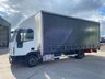 USED 2016 16 IVECO EUROCARGO 7.5 TONNE CURTAIN SIDER WITH TUCKUNDER TAIL LIFT 