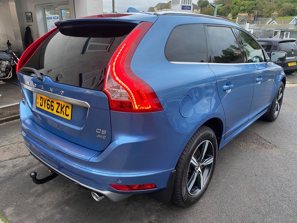USED 2016 66 VOLVO XC60 2.4 D5 R-Design Lux Nav SUV 5dr Diesel Auto AWD Euro 6 (s/s) (220 ps) 66000 MILES WINTER PACK