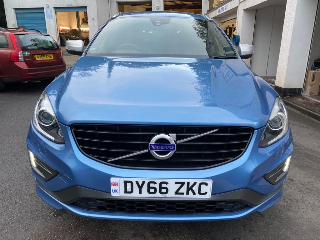 USED 2016 66 VOLVO XC60 2.4 D5 R-Design Lux Nav SUV 5dr Diesel Auto AWD Euro 6 (s/s) (220 ps) 66000 MILES WINTER PACK