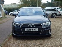 USED 2019 19 AUDI A3 1.6 TDI 30 Sport Sportback 5dr Diesel S Tronic Euro 6 (s/s) (116 ps) www.suffolkcarcentre.co.uk - Located at Reydon