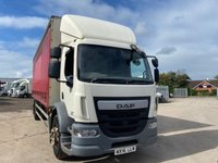 USED 2016 16 DAF LF LF 230 18 TONNE CURTAINSIDER - DAY CAB 