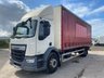 USED 2016 16 DAF LF LF 230 18 TONNE CURTAINSIDER - DAY CAB 