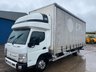 USED 2019 69 FUSO CANTER CANTER FUSO 7.5 TONNE SLEEPER POD CURTAINSIDER - AUTO (175 BHP) TUCKUNDER TAIL LIFT 