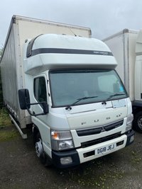 USED 2018 18 FUSO CANTER CANTER FUSO 7.5 TONNE SLEEPER POD CURTAINSIDER - AUTO (175 BHP) 