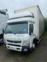 USED 2018 18 FUSO CANTER CANTER FUSO 7.5 TONNE SLEEPER POD CURTAINSIDER - AUTO (175 BHP) 