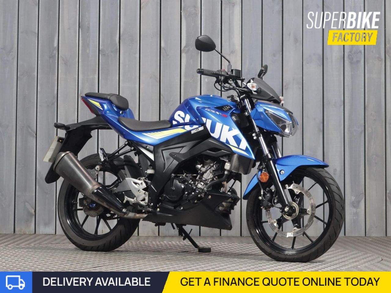 VEATM グラデーションブルー S 2019 SUZUKI GSX-S125 - 4789 miles | Superbike Factory