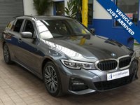 USED 2021 21 BMW 3 SERIES 2.0 330e 12kWh M Sport Touring 5dr Petrol Plug-in Hybrid Auto Euro 6 (s/s) (292 ps) SAT NAV LEATHER HEATED SEATS REAR VIEW CAMERA CRUISE CONTROL PARKING SENSORS 2 OWNERS EXCELLENT SERVICE HISTORY