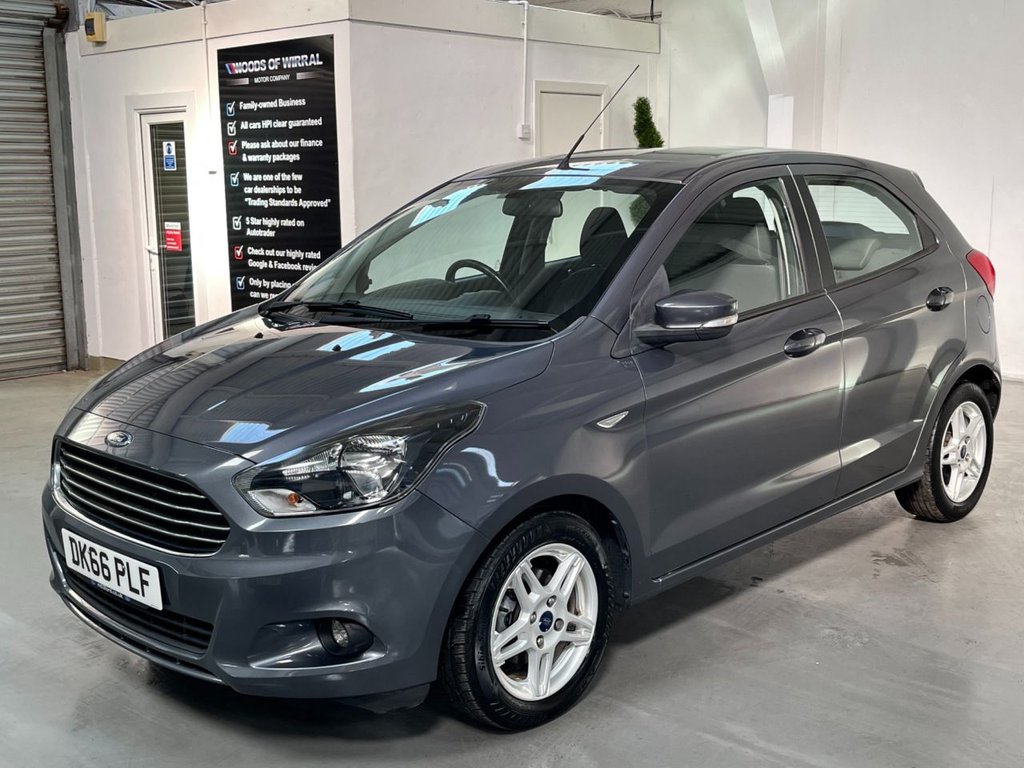 USED 2016 66 FORD KA+ 1.2 Ti-VCT Zetec Hatchback 5dr Petrol Manual Euro 6 (70 ps) LOW INSURANCE AND ROAD TAX++++