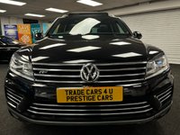 USED 2015 15 VOLKSWAGEN TOUAREG 3.0 TDI V6 BlueMotion Tech R-Line SUV 5dr Diesel Tiptronic 4WD Euro 6 (s/s) (262 ps) UK DELIVERY FLAT FEE &pound;175 (SUBJECT TO DEAL) *OVER 100 IMAGES ON OUR WEBSITE*BESPOKE FINANCE ARRANGED*PART EXCHANGE WELCOME*ALL VEHICLES HPI CLEAR