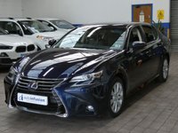 USED 2018 18 LEXUS GS 2.5 300h Executive Edition Saloon 4dr Petrol Hybrid CVT Euro 6 (s/s) (223 ps) SAT NAV LEATHER HEATED SEATS REAR VIEW CAMERA CRUISE CONTROL PARKING SENSORS 3 OWNERS SERVICE HISTORY LEXUS WARRANTY TILL MARCH 2028