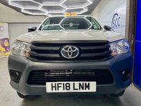 USED 2018 18 TOYOTA HI-LUX 2.4 D-4D Active Pickup Double Cab 4dr Diesel Manual 4WD Euro 6 (3.5t) (150 ps) VAT Q,3.5 Ton Tow,Btooth