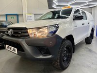 USED 2018 18 TOYOTA HI-LUX 2.4 D-4D Active Pickup Double Cab 4dr Diesel Manual 4WD Euro 6 (3.5t) (150 ps) VAT Q,3.5 Ton Tow,Btooth