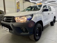 USED 2018 18 TOYOTA HI-LUX 2.4 D-4D Active Pickup Double Cab 4dr Diesel Manual 4WD Euro 6 (3.5t) (150 ps) VAT Q,3.5 Ton Tow,Btooth
