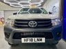 USED 2018 18 TOYOTA HI-LUX 2.4 D-4D Active Pickup Double Cab 4dr Diesel Manual 4WD Euro 6 (3.5t) (150 ps) VAT Q,3.5 Ton Tow,Btooth