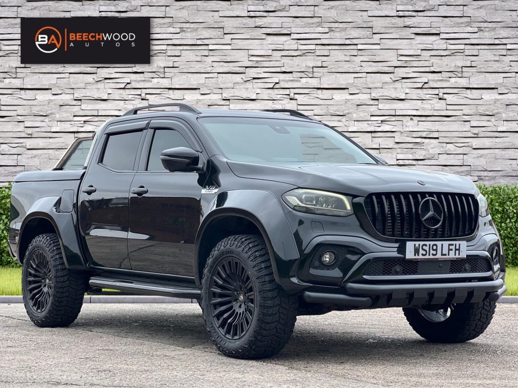 USED 2019 19 MERCEDES-BENZ X-CLASS 3.0 CDI V6 Power Pickup Double Cab 4dr Diesel G-Tronic+ 4MATIC Euro 6 (258 ps) 