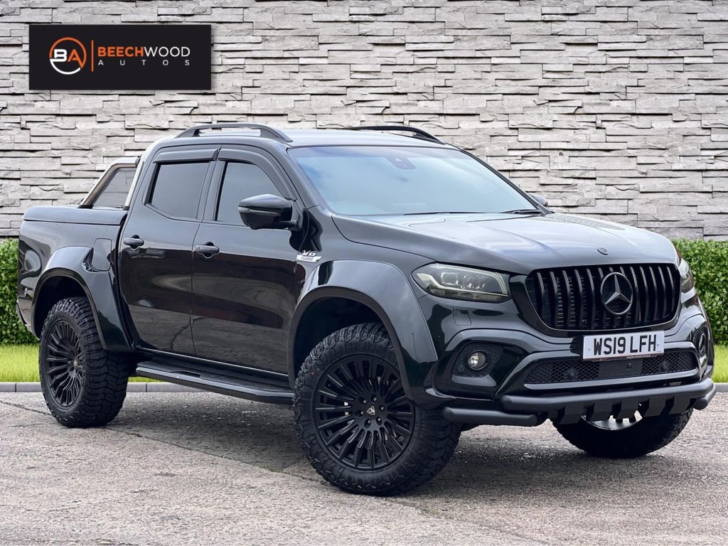 USED 2019 19 MERCEDES-BENZ X-CLASS 3.0 CDI V6 Power Pickup Double Cab 4dr Diesel G-Tronic+ 4MATIC Euro 6 (258 ps) 
