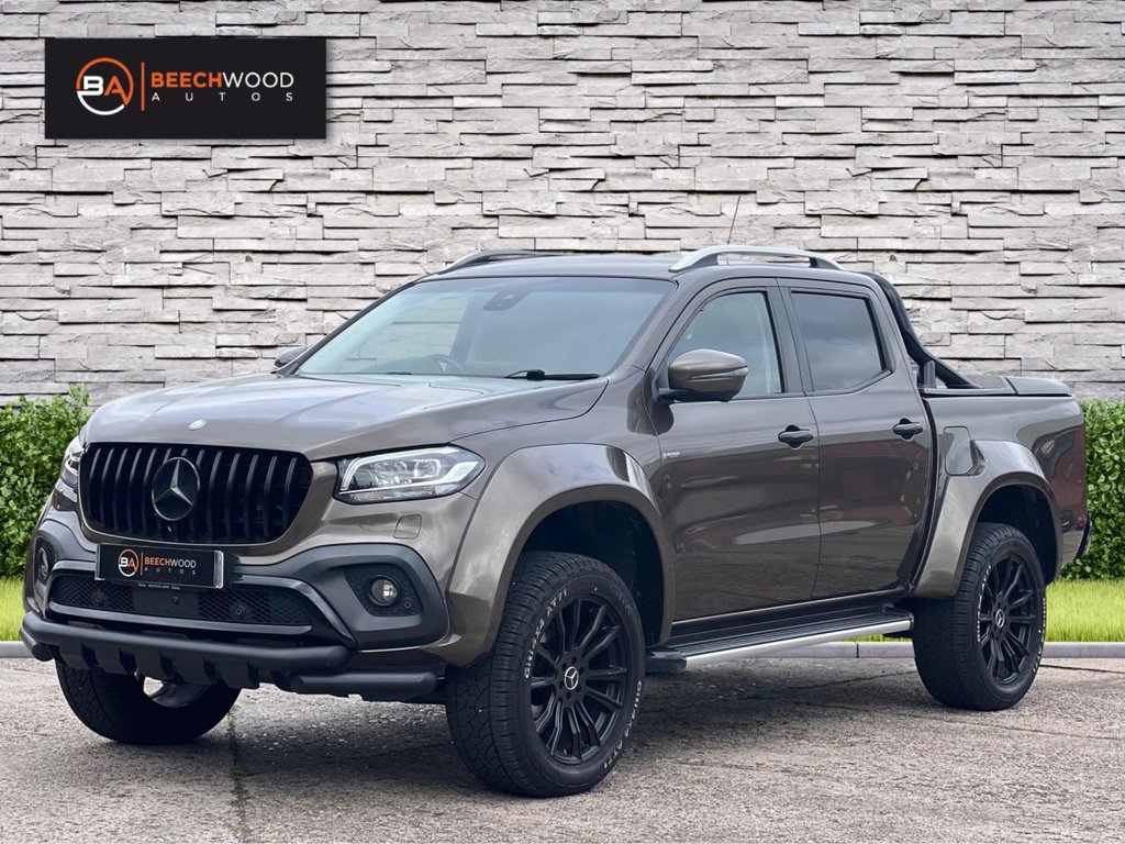 USED 2018 68 MERCEDES-BENZ X-CLASS 2.3 CDI Power Pickup Double Cab 4dr Diesel Auto 4MATIC Euro 6 (190 ps) 