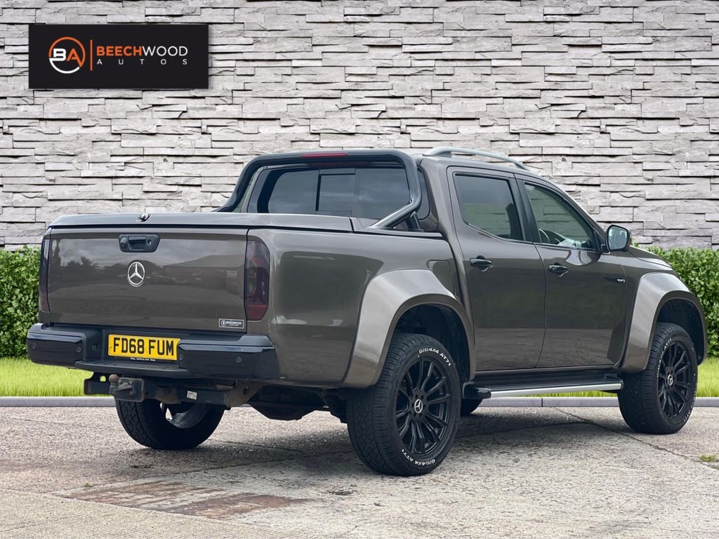 USED 2018 68 MERCEDES-BENZ X-CLASS 2.3 CDI Power Pickup Double Cab 4dr Diesel Auto 4MATIC Euro 6 (190 ps) 