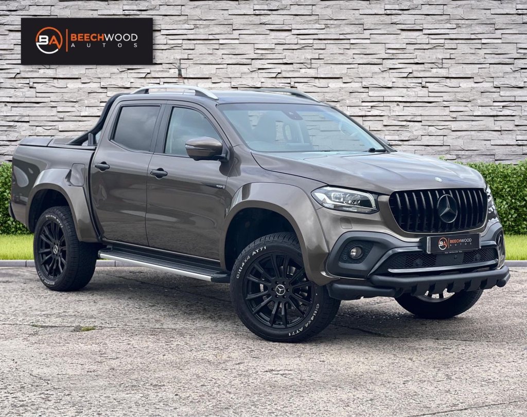 USED 2018 68 MERCEDES-BENZ X-CLASS 2.3 CDI Power Pickup Double Cab 4dr Diesel Auto 4MATIC Euro 6 (190 ps) 