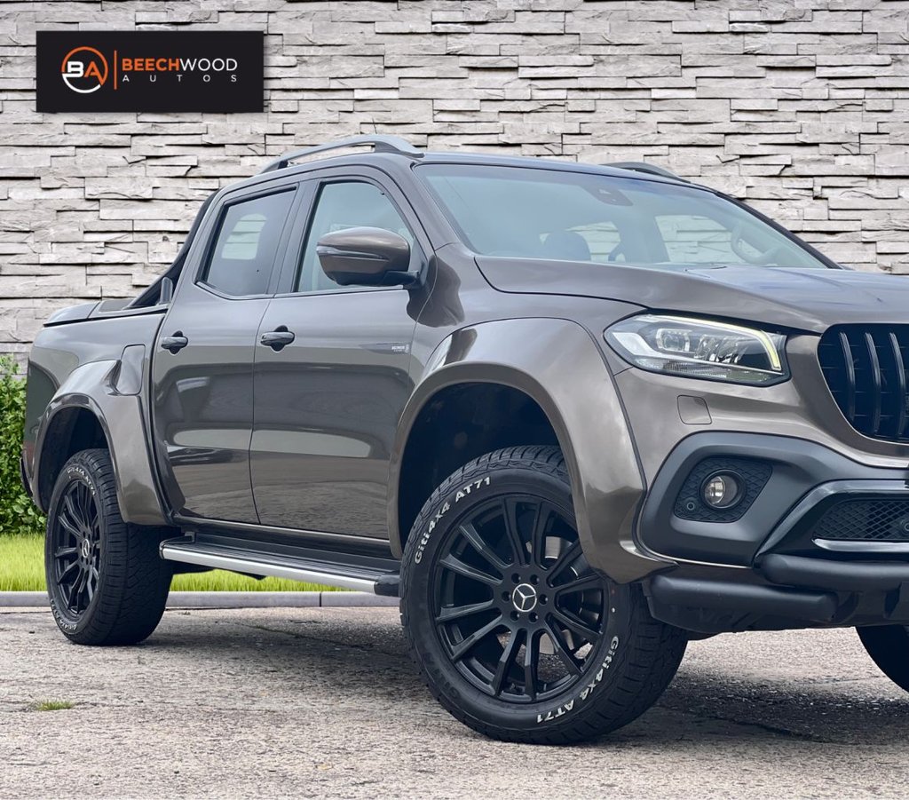 USED 2018 68 MERCEDES-BENZ X-CLASS 2.3 CDI Power Pickup Double Cab 4dr Diesel Auto 4MATIC Euro 6 (190 ps) 