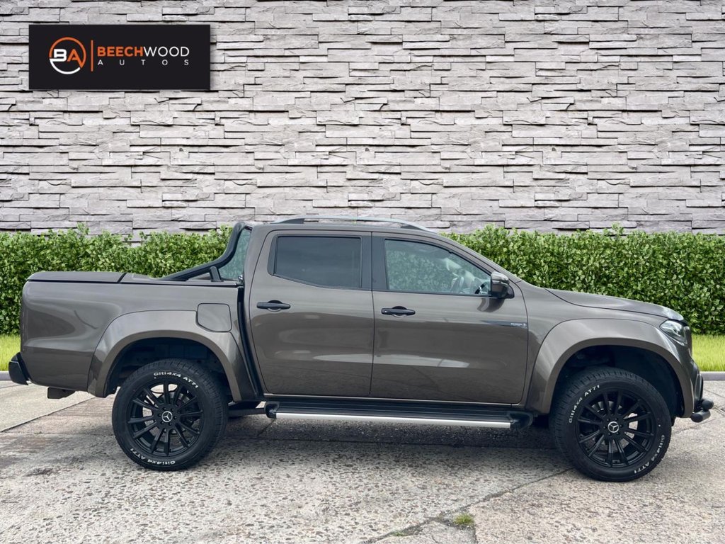 USED 2018 68 MERCEDES-BENZ X-CLASS 2.3 CDI Power Pickup Double Cab 4dr Diesel Auto 4MATIC Euro 6 (190 ps) 